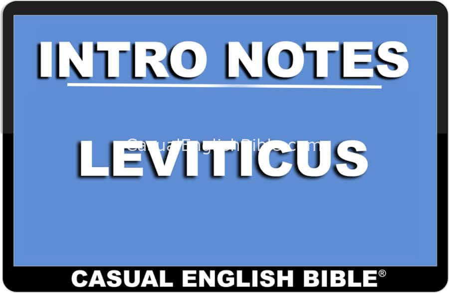 Leviticus 1 | Casual English Bible