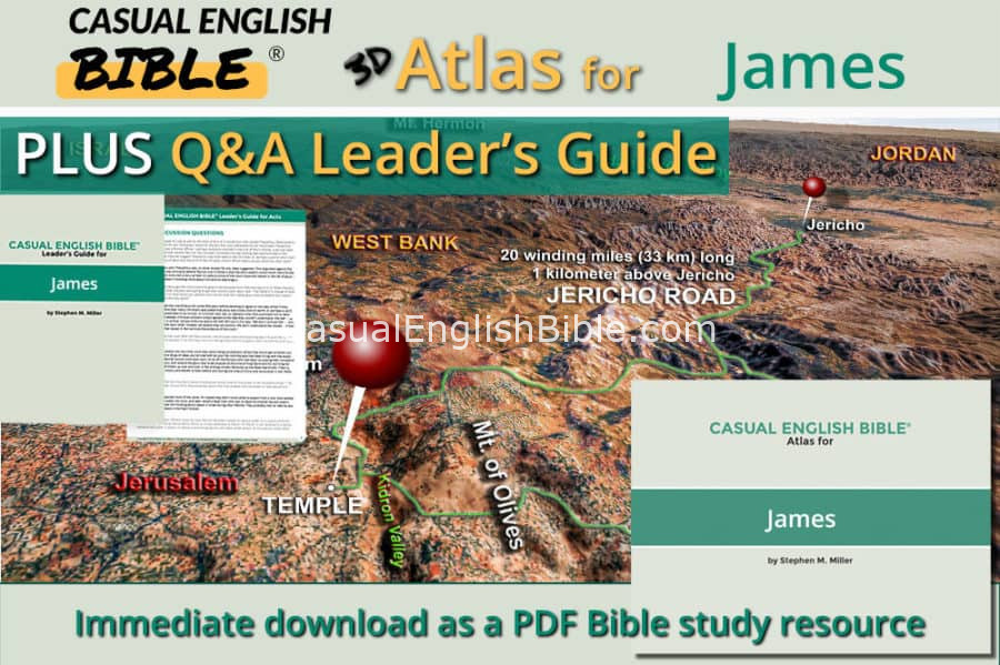 James Leaders Guide And Atlas Casual English Bible