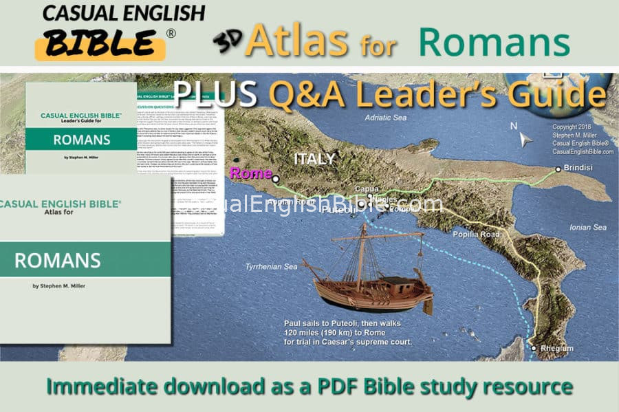 Ephesians Leaders Guide And Atlas Casual English Bible