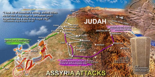 Navigating The Landscape Of Prophecy: Maps And The Book Of Isaiah - Map ...