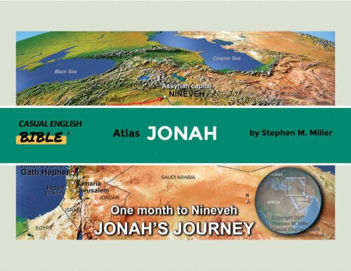 Cover for Jonah Atlas for Casual English Bible 3D Bible maps